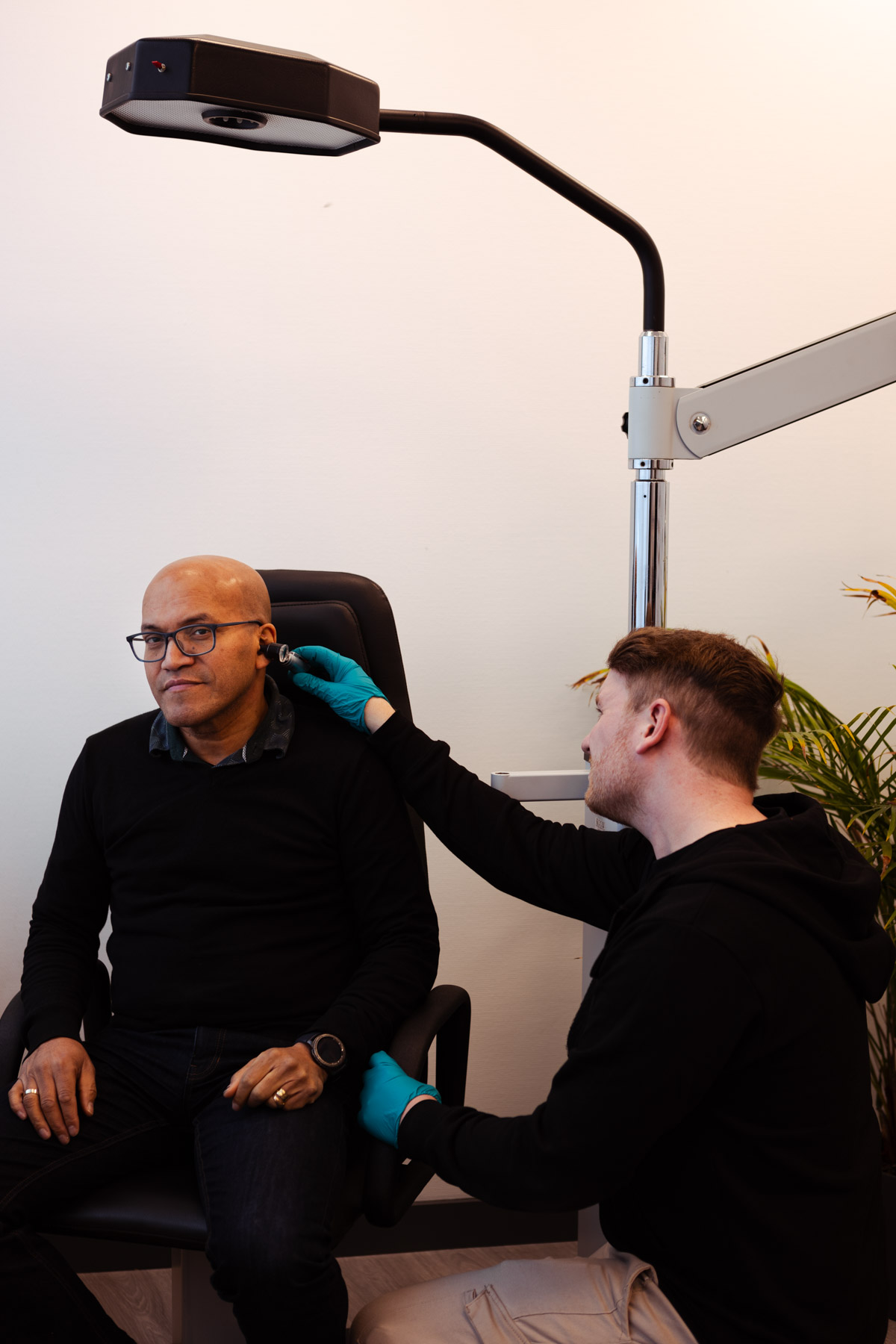 Otoplastieken aanmeten 