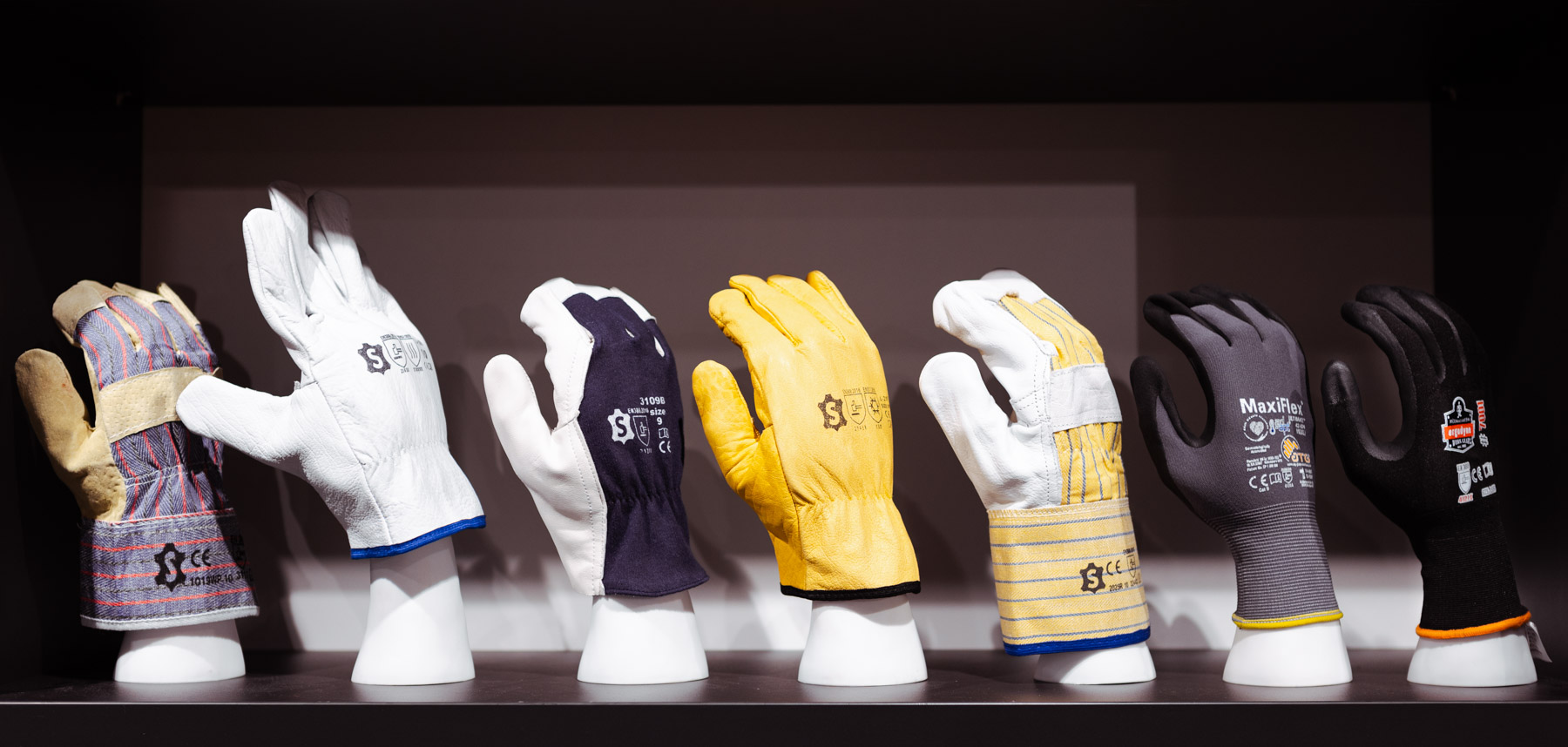 Handschoenen bestemd voor werkzaamheden in de kou.
