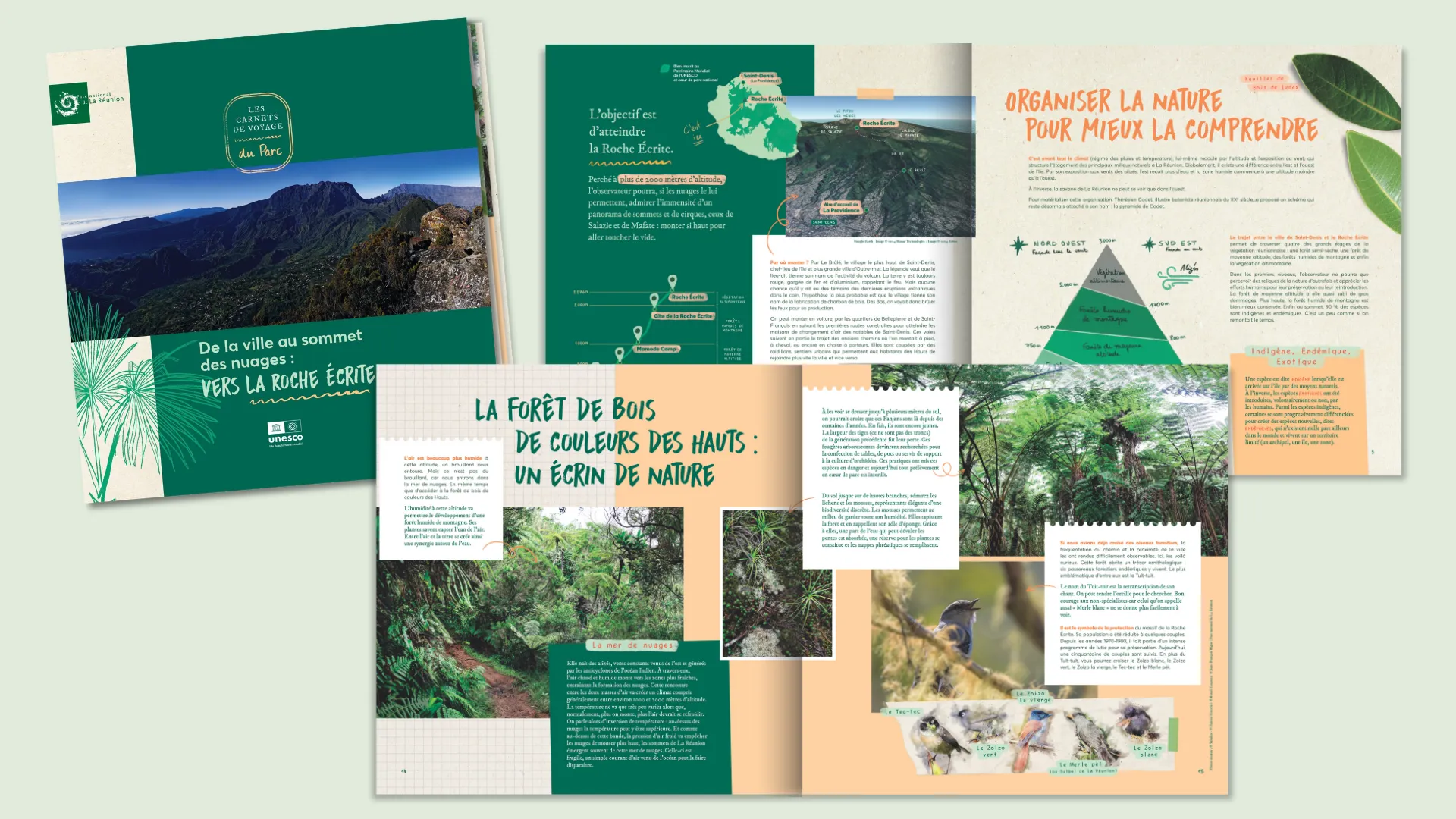 Carnets de voyage du Parc national de La Réunion pour la valorisation patrimoniale et la préservation de la biodiversité 