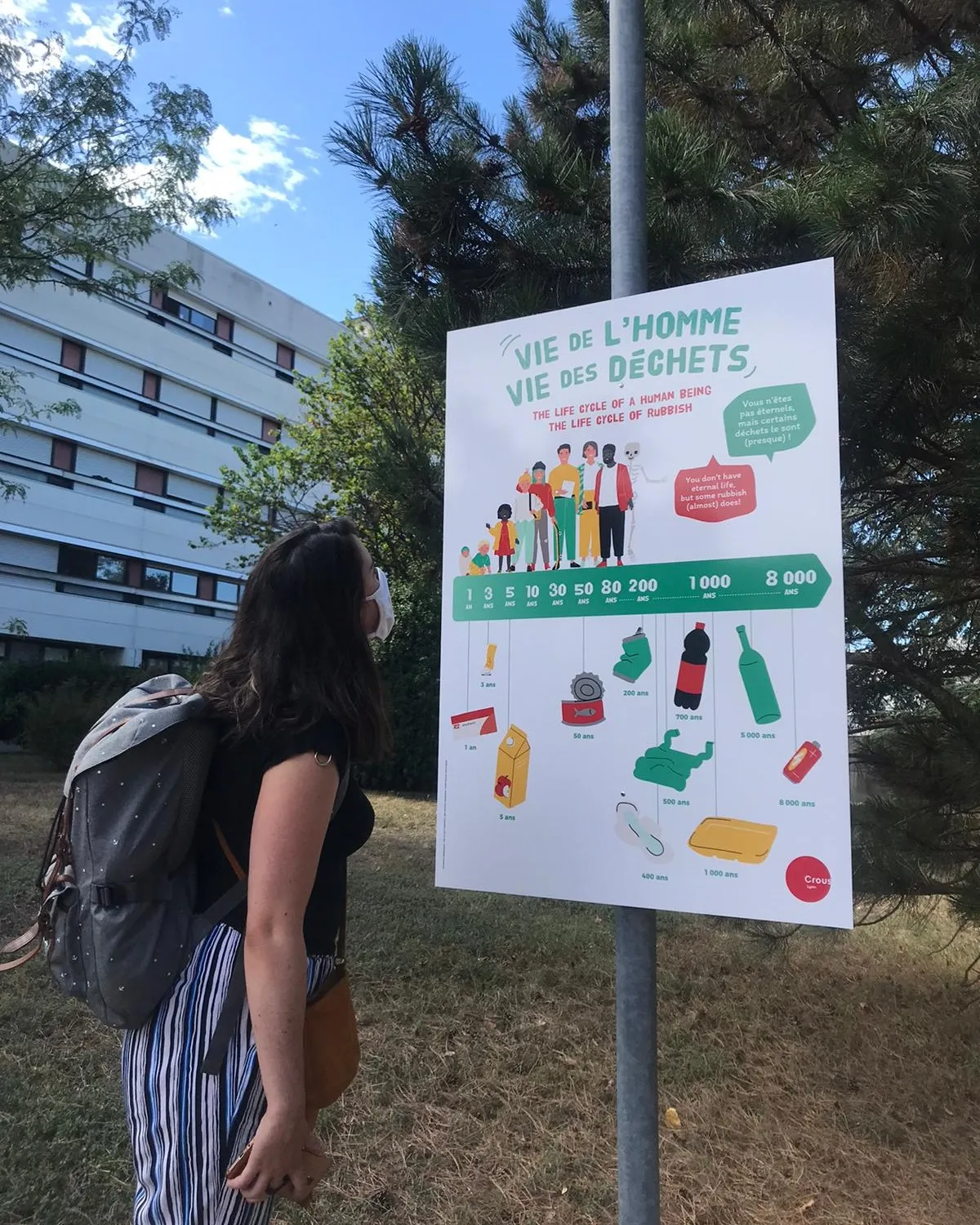 CROUS DE LYON | Sensibilisation aux bons gestes de tri 