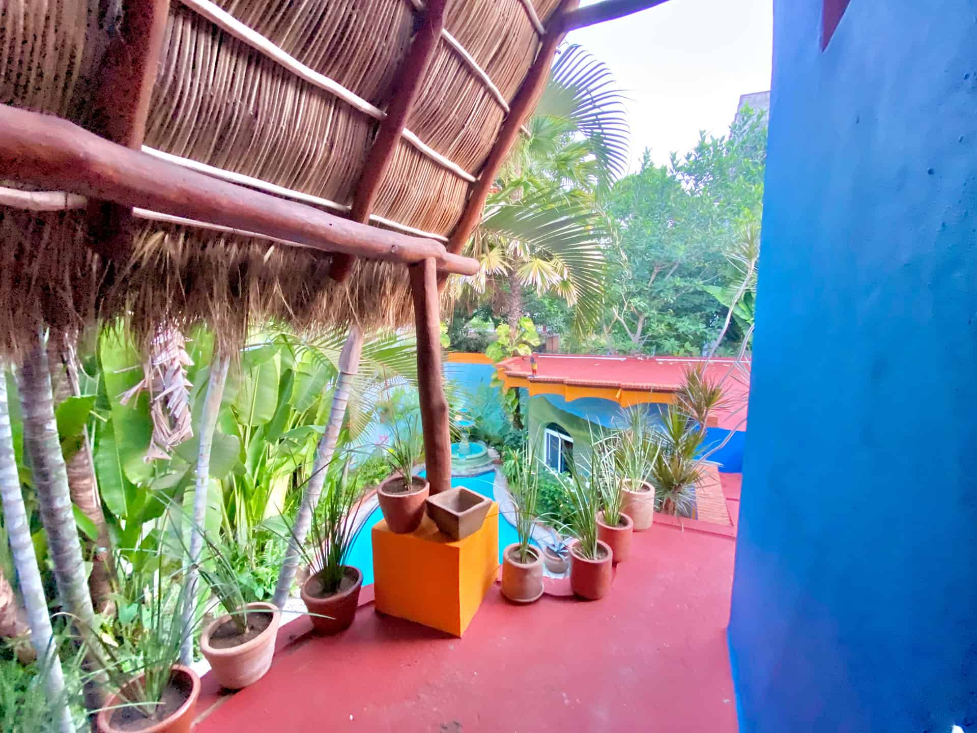 Second floor balcony