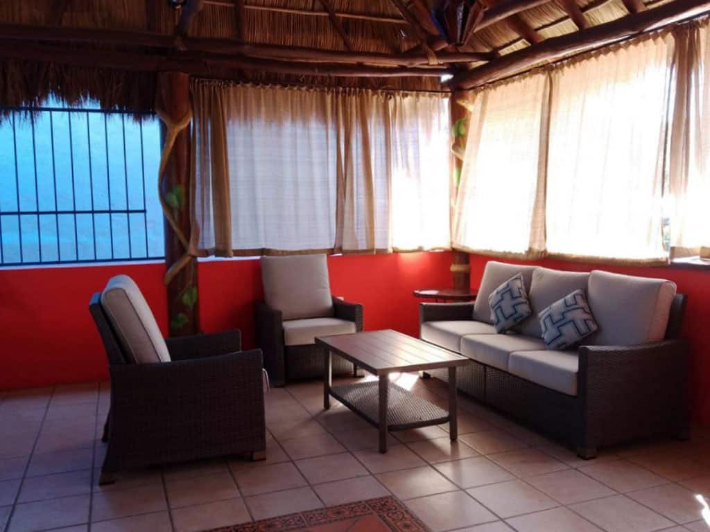 Second floor living area.