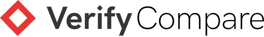 Verify brand logo with a red diamond shape to the left of the word 'Verify' in black text.