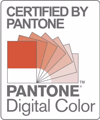 Image of the Pantone Certification Badge