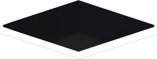 Black graduation cap with a flat square top against a white background.