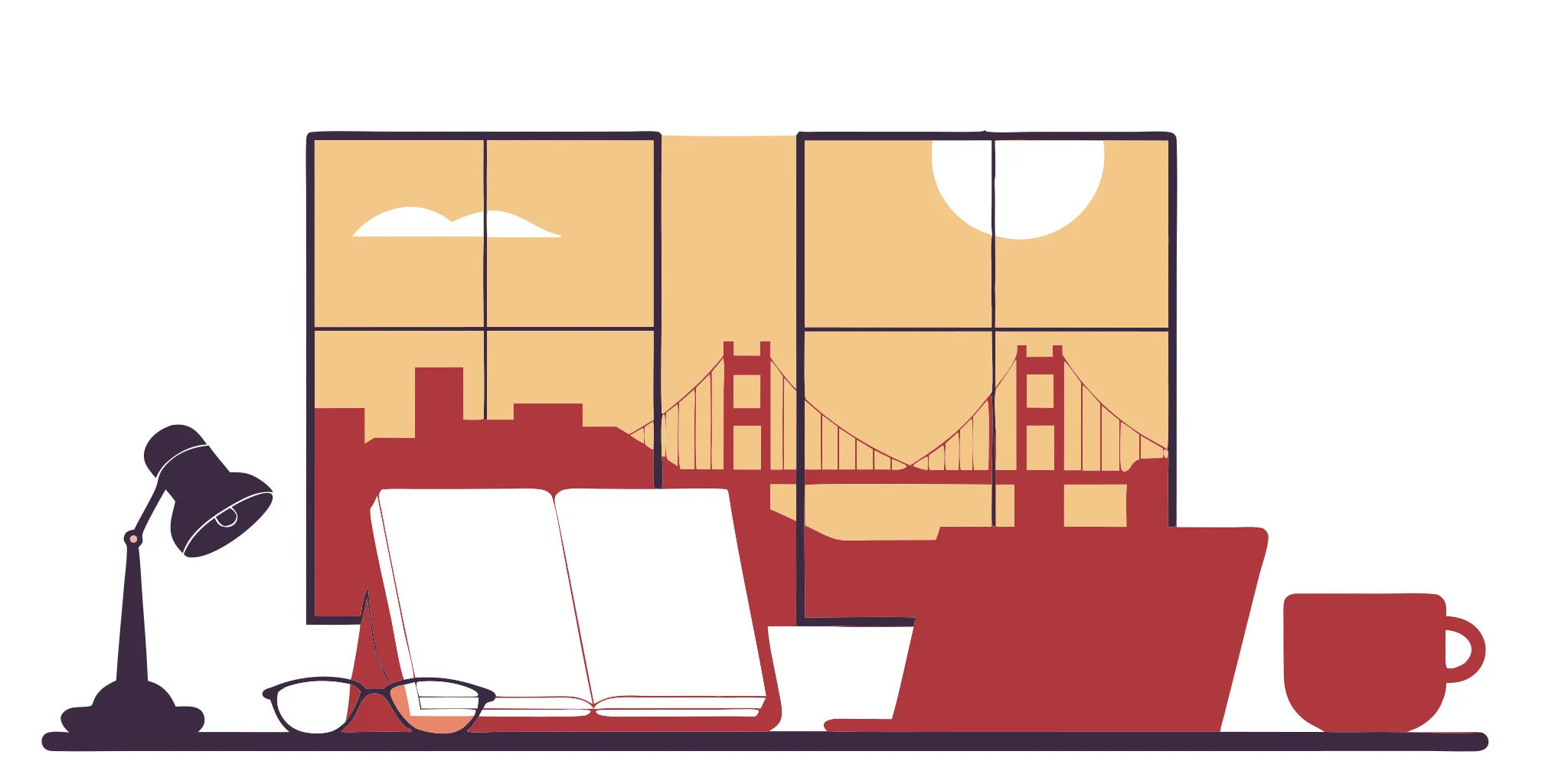 Best debt defense lawyer workspace in San Francisco.