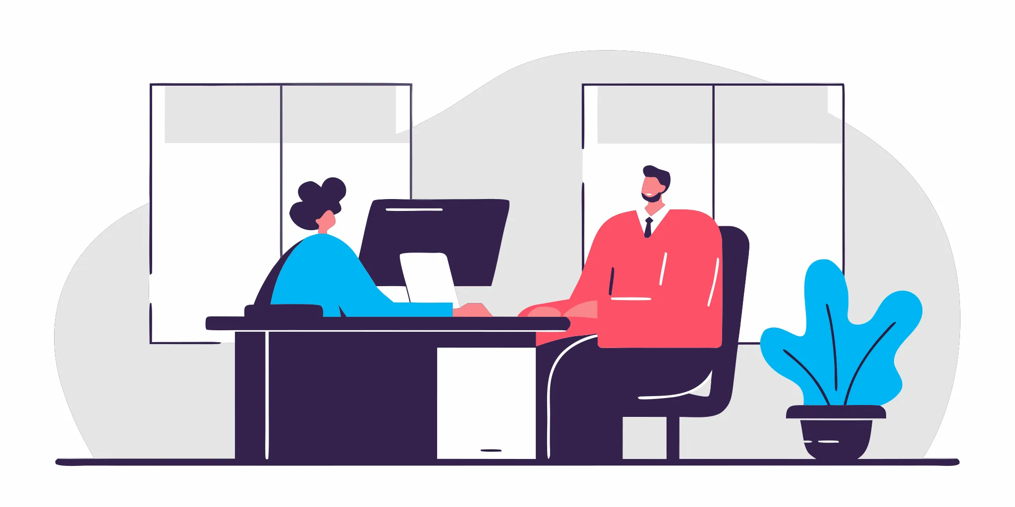 A person meets with a local debt lawsuit attorney to discuss their case.