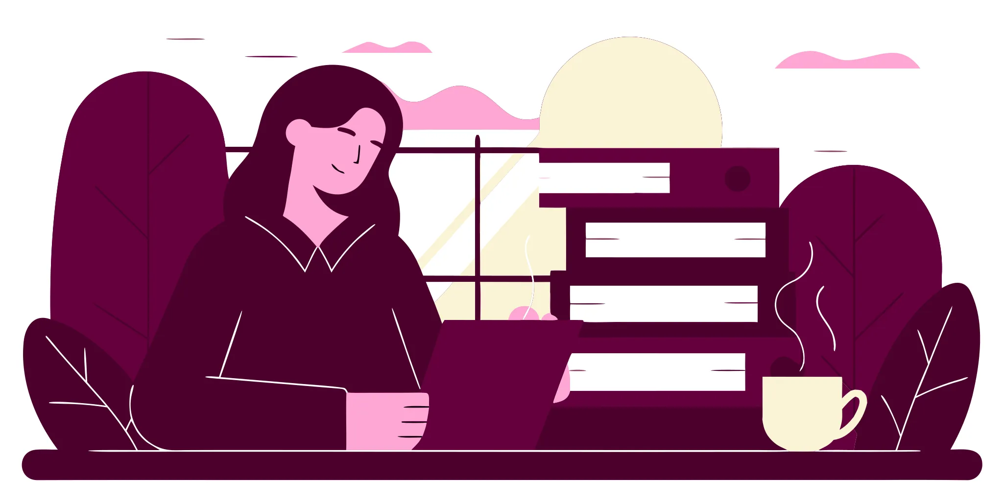 Woman with legal papers planning how to beat a debt collection lawsuit.