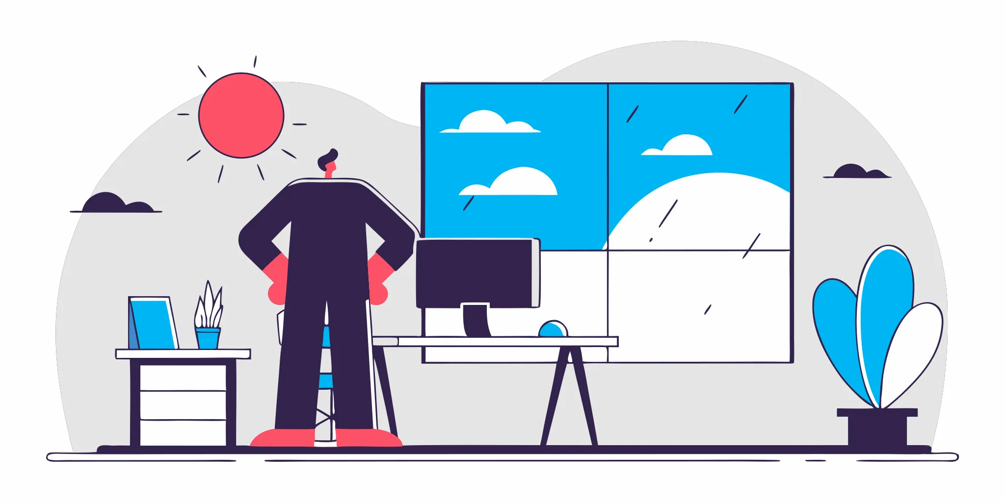 A person uses a computer to learn how to stop wage garnishment immediately online.