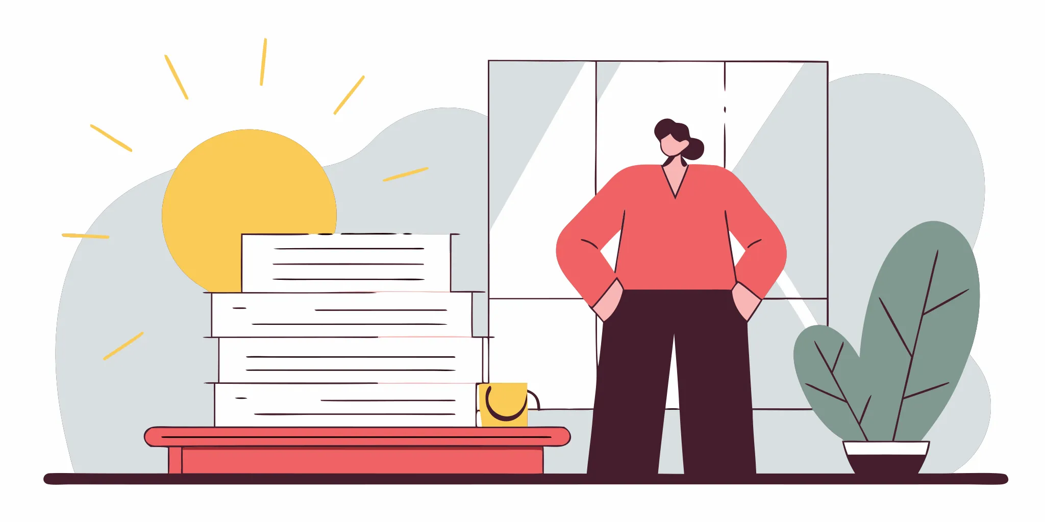 A person reviewing paperwork for valid reasons to dispute a debt.