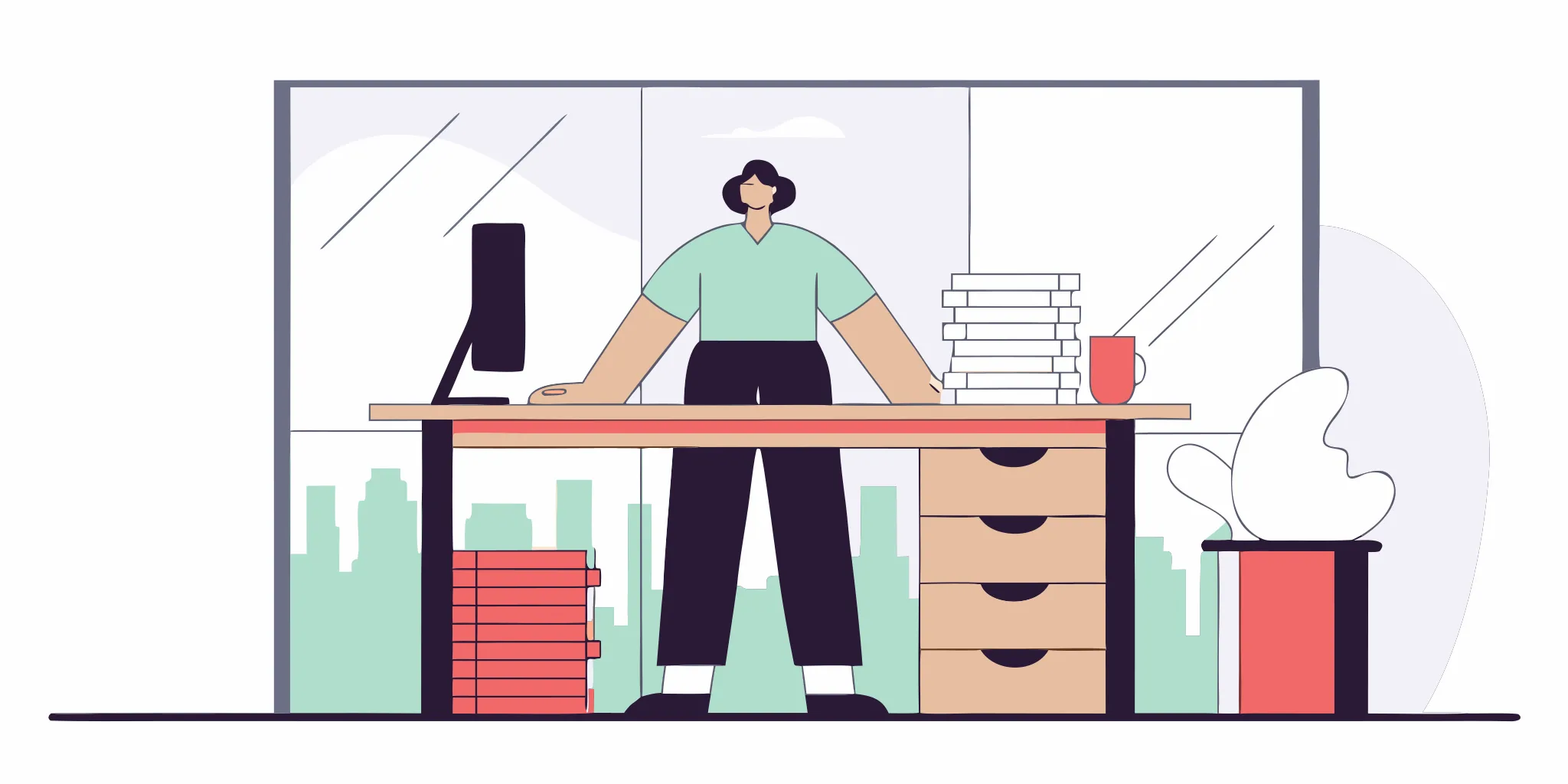 A person reviewing lawsuit papers from a credit card company.