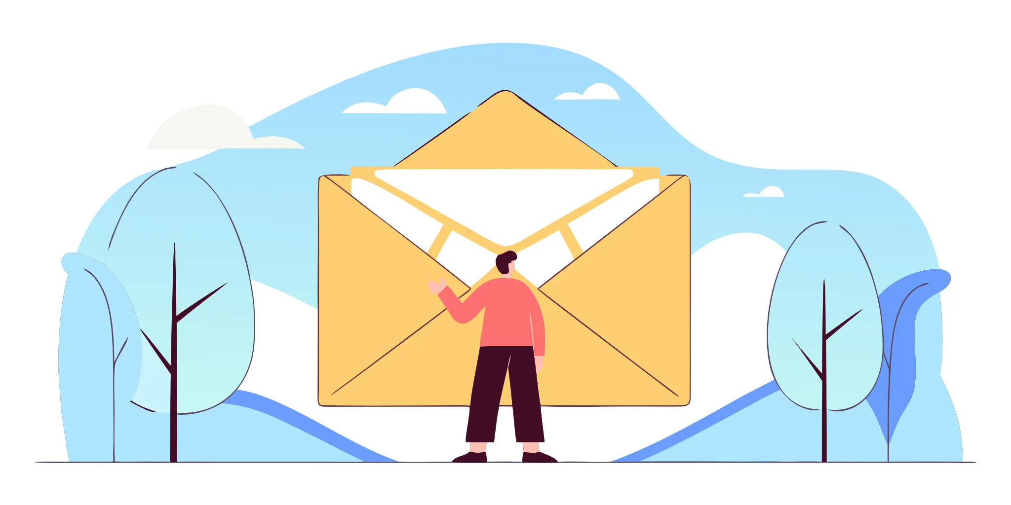 Person mailing a formal dispute letter for credit card debt.