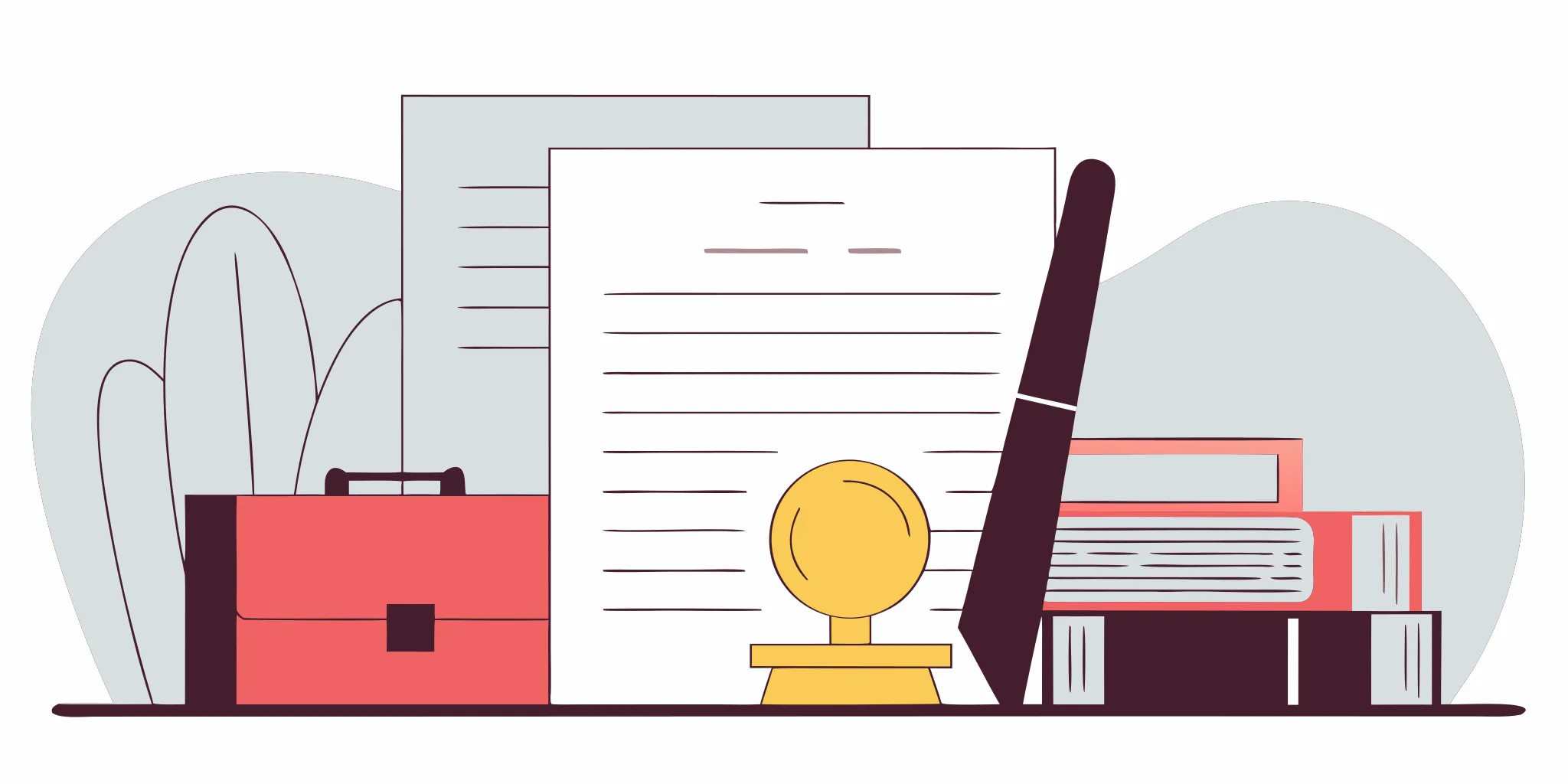 A template for an answer to a debt collection lawsuit on a desk with a pen.