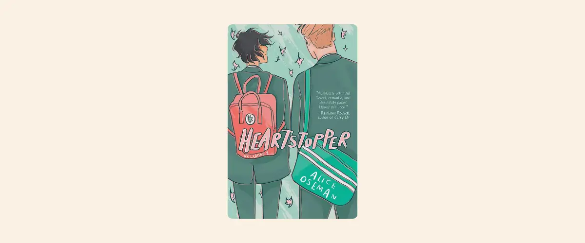 Cover of Heartstopper by Alice Oseman.