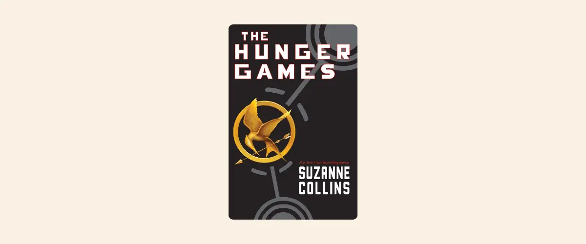 Cover of The Hunger Games by Suzanne Collins.
