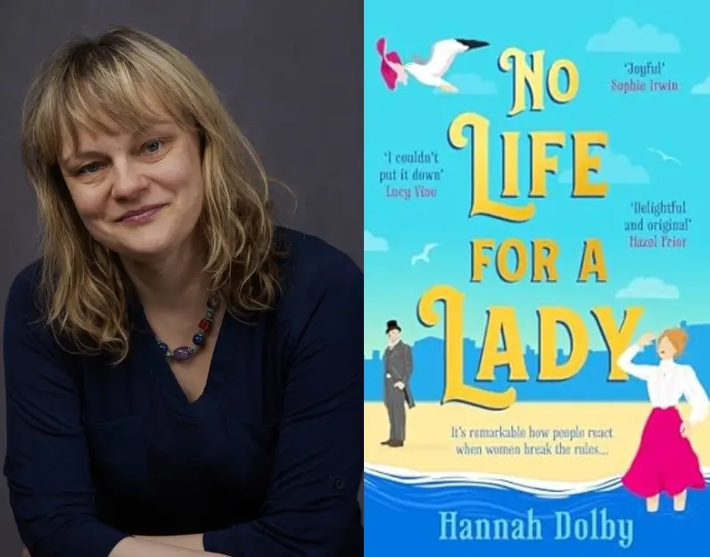 Hannah Dolby publishing success stories, shortlisted for Comedy Women in Print.