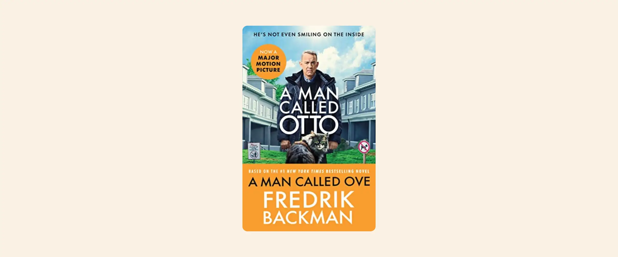 Cover of A Man Called Ove by Fredrik Backman.