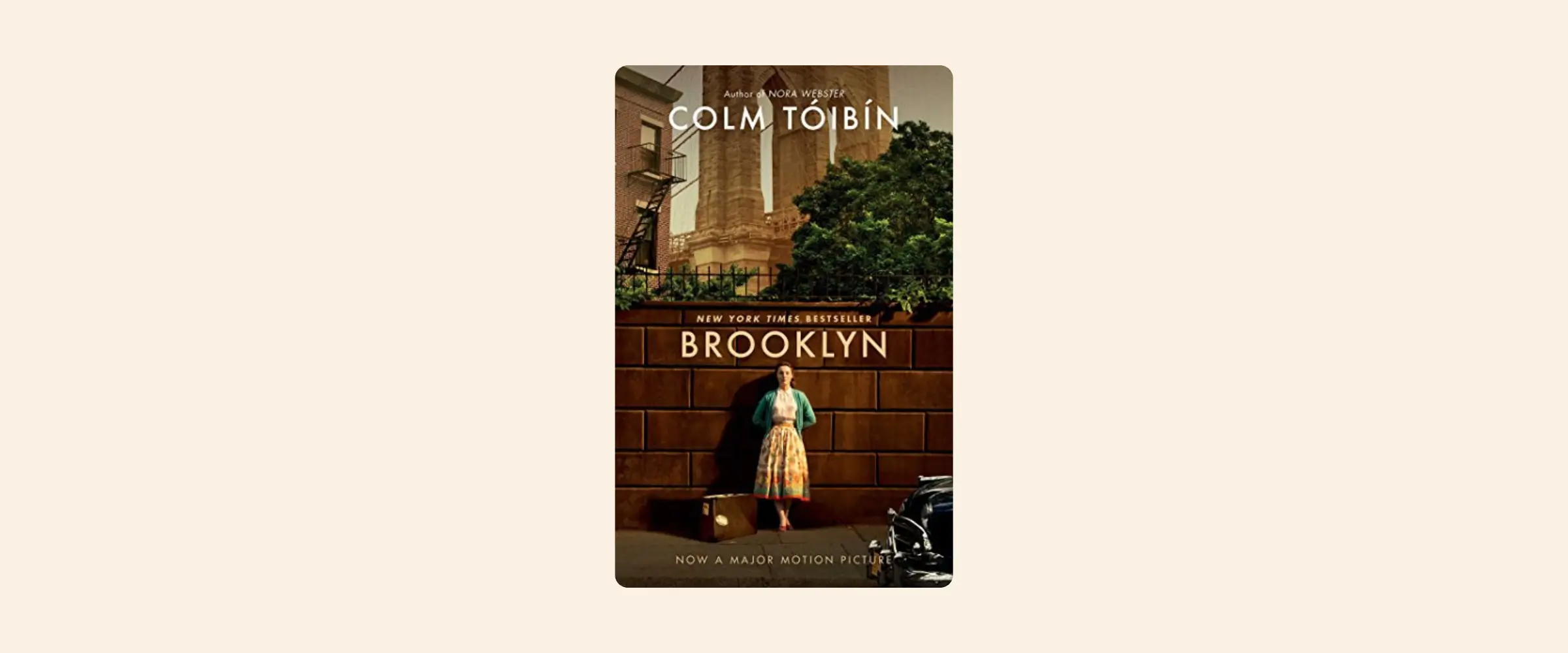 Cover of Brooklyn by Colm Tóibín.