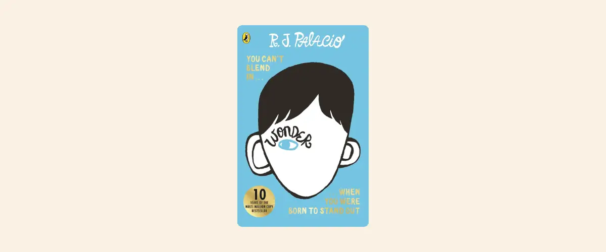Cover of Wonder by R.J. Palacio.