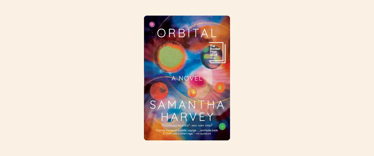 Cover of the book Orbital by Samantha Harvey.