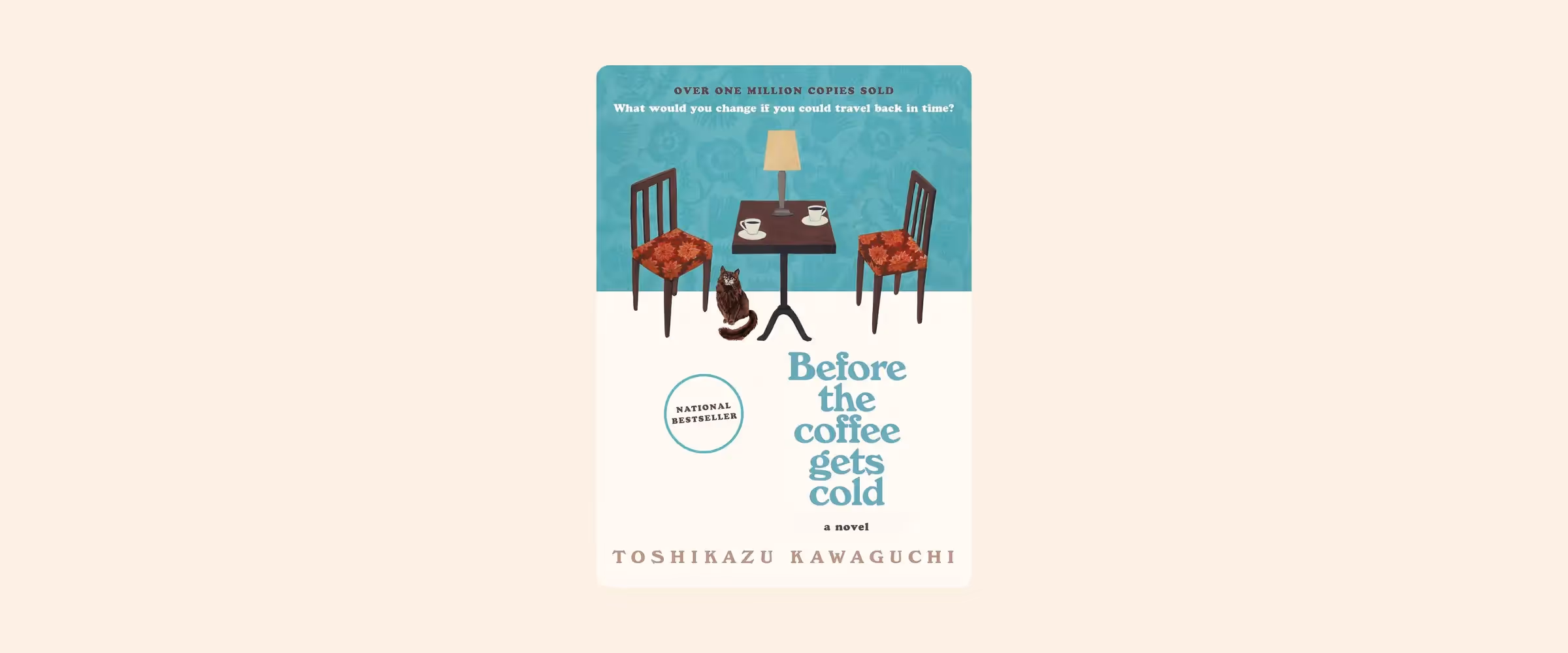 Cover of the book Before the Coffee Gets Cold by Toshikazu Kawaguchi.