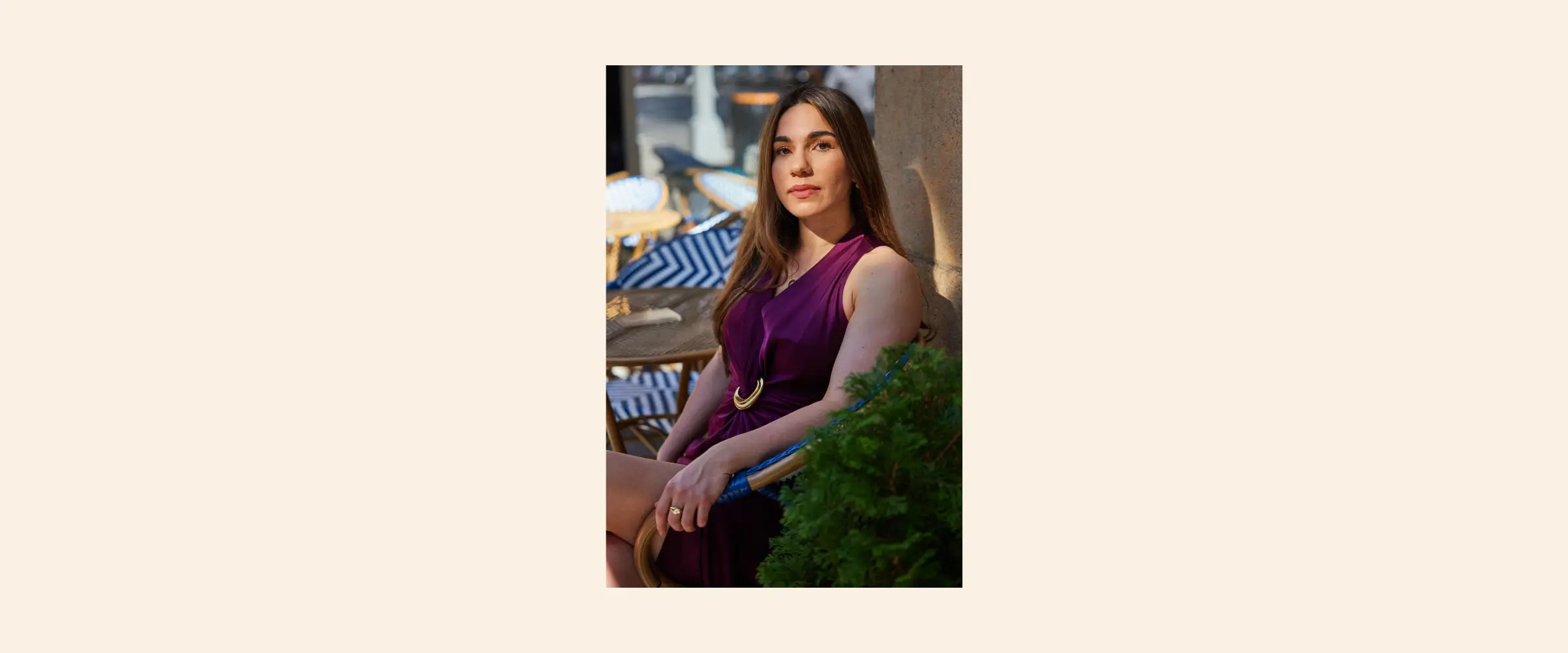 Portrait image of writer Stella Donovan, winner of The Next Big Story 2025.