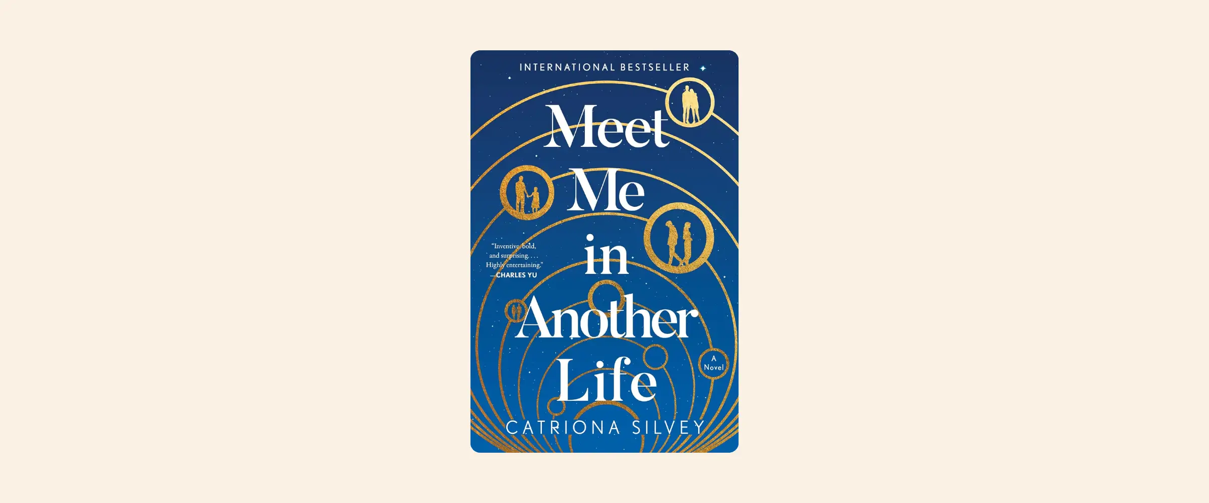 US cover of the book Meet Me in Another Life by Catriona Silvey.