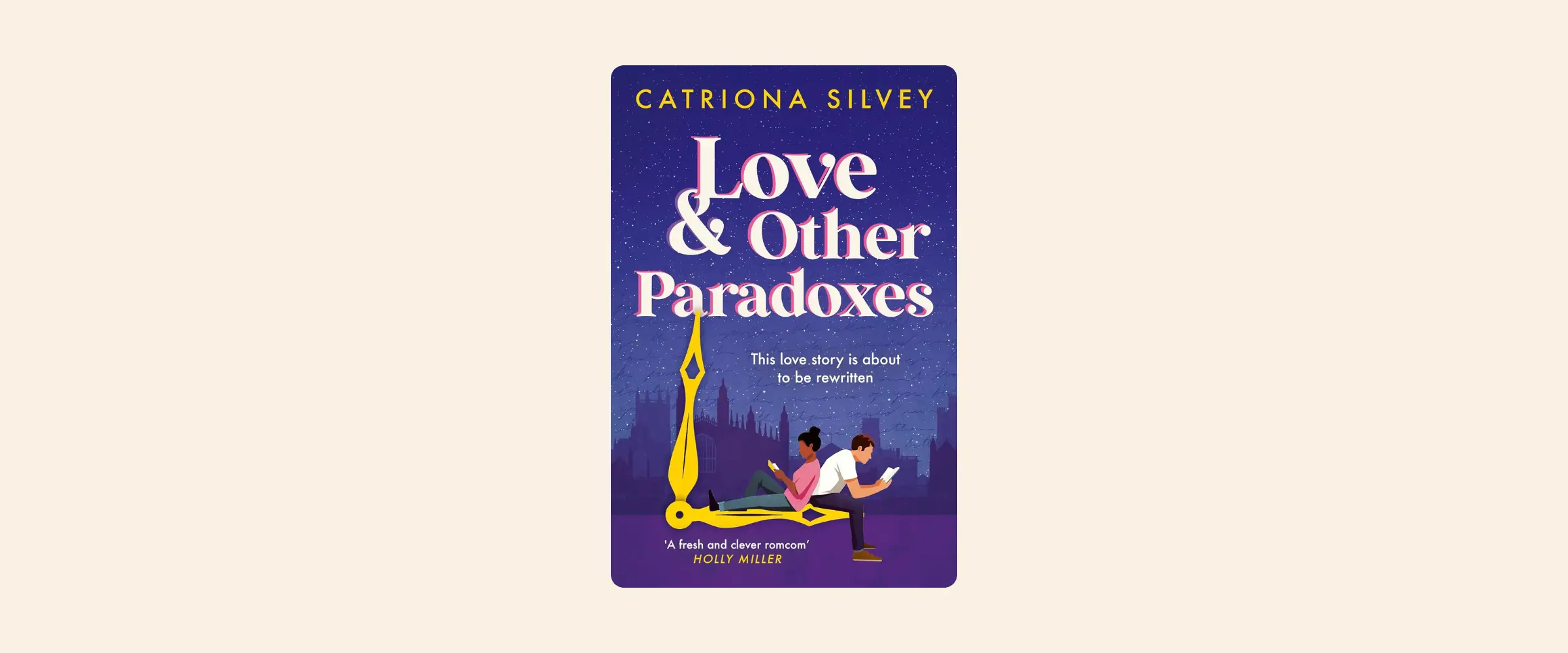 UK cover of the book Love and Other Paradoxes by Catriona Silvey.