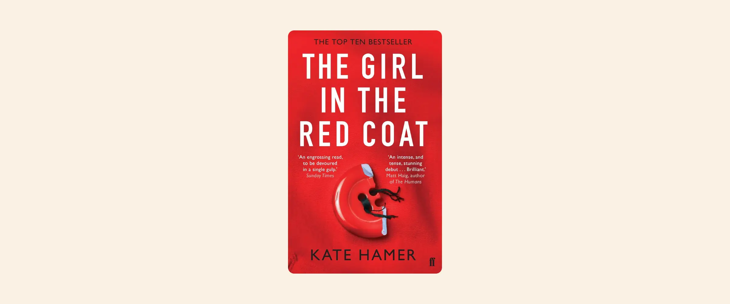 Cover of the book The Girl in the Red Coat by Kate Hamer.