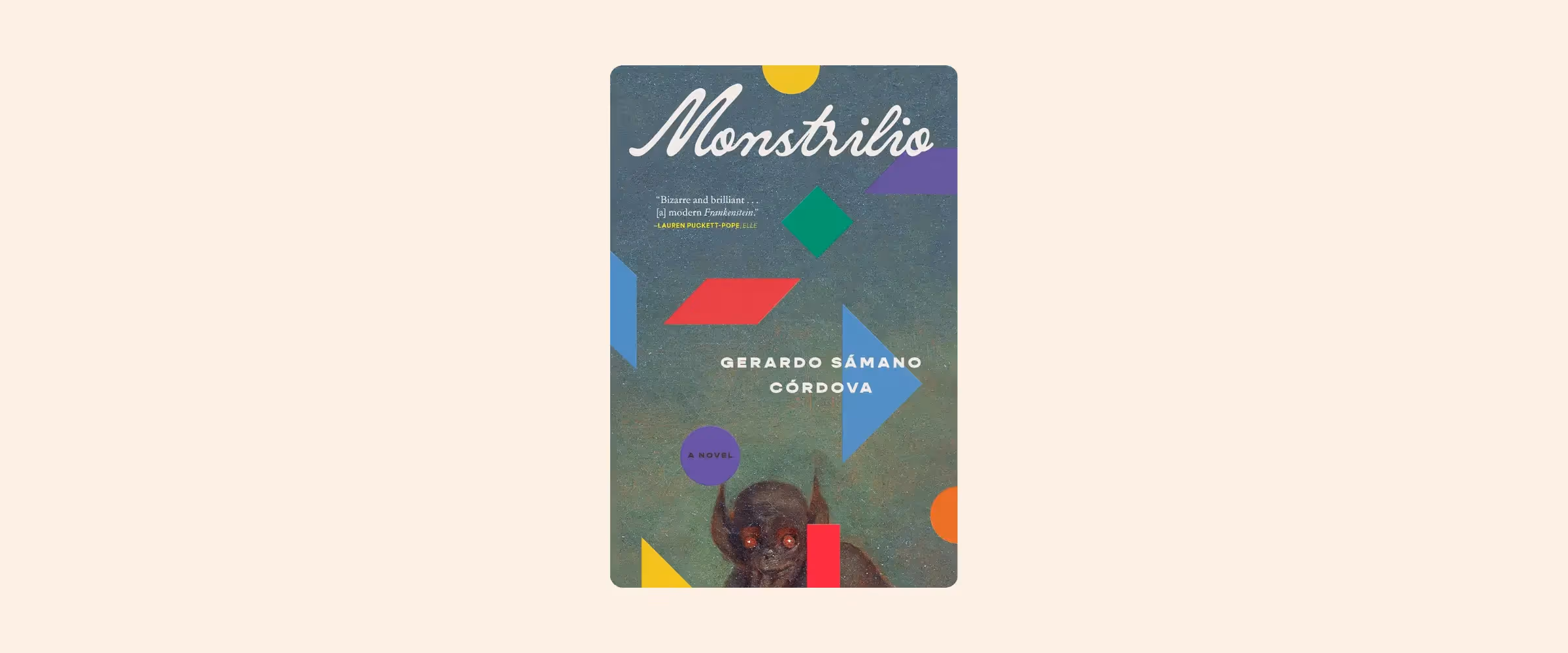 Cover of the book Monstrilio by Gerardo Sámano Córdova.