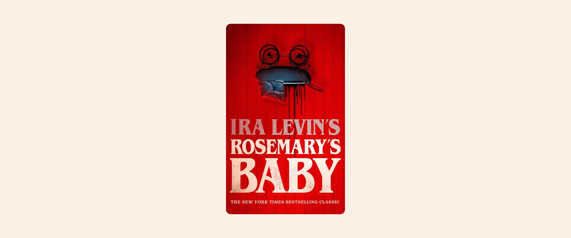Cover of the book Rosemary's Baby by Ira Levin.
