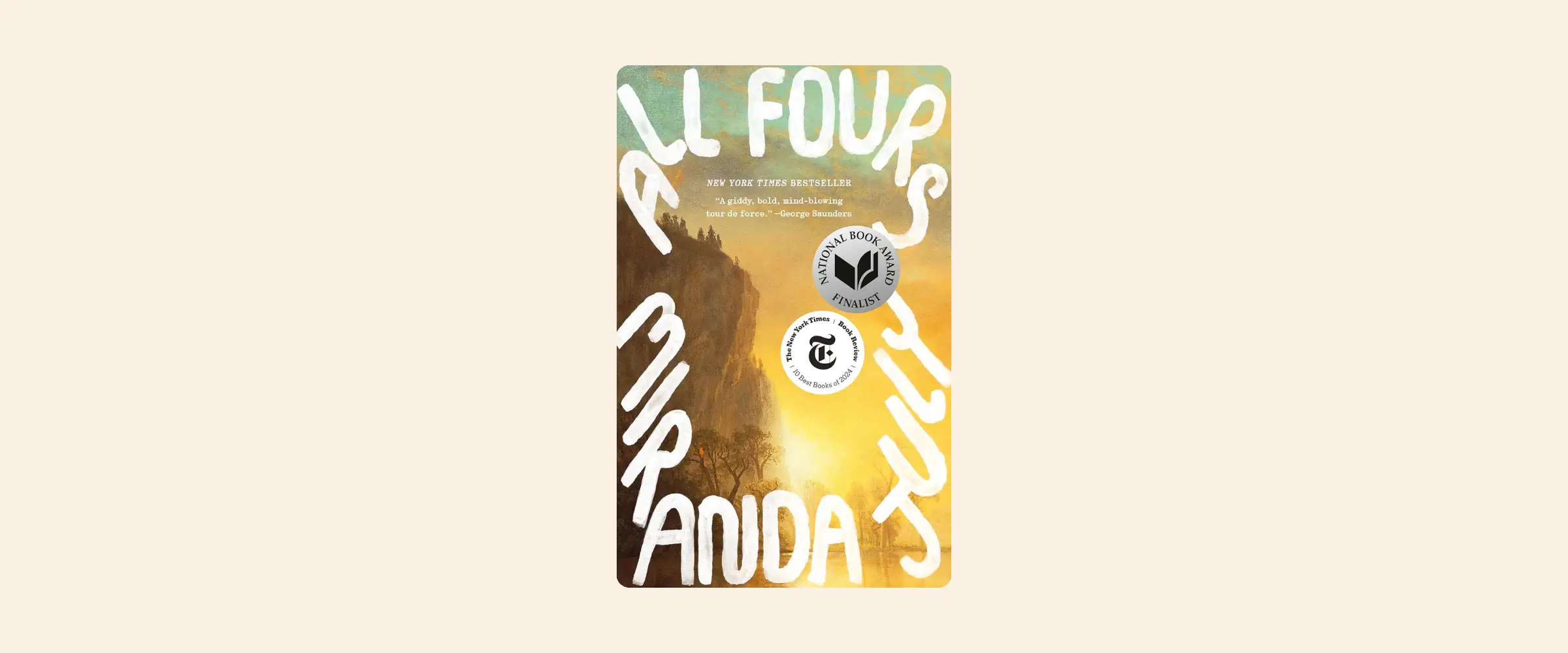 Cover of the book All Fours by Miranda July.