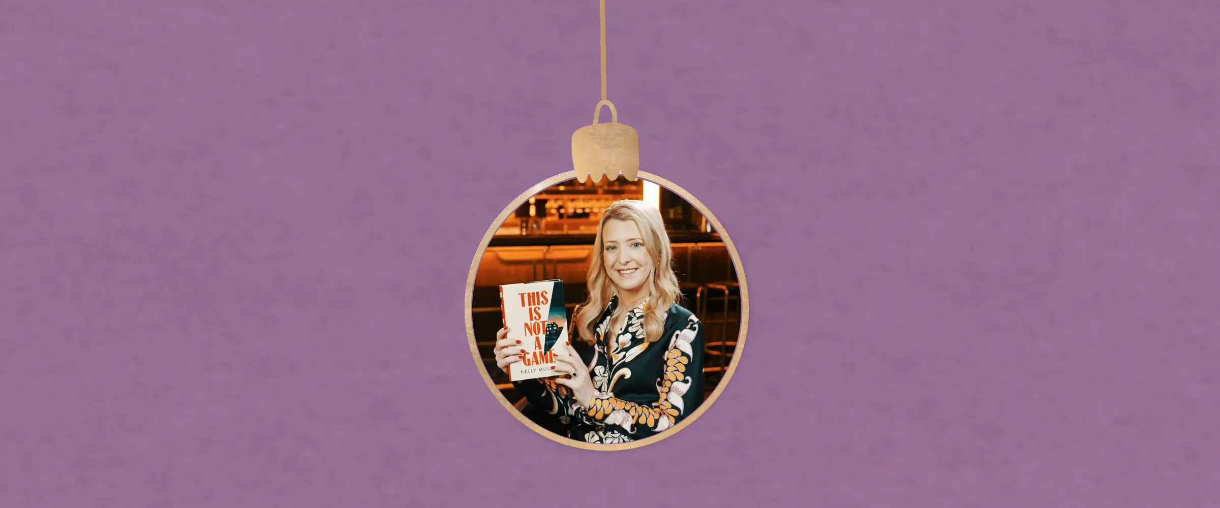 Author Kelly Mullen.