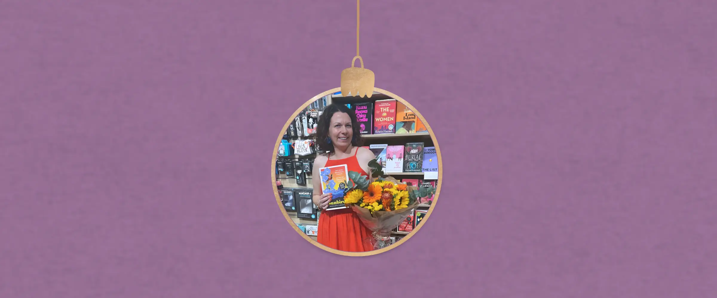 Author Penelope Slocombe.