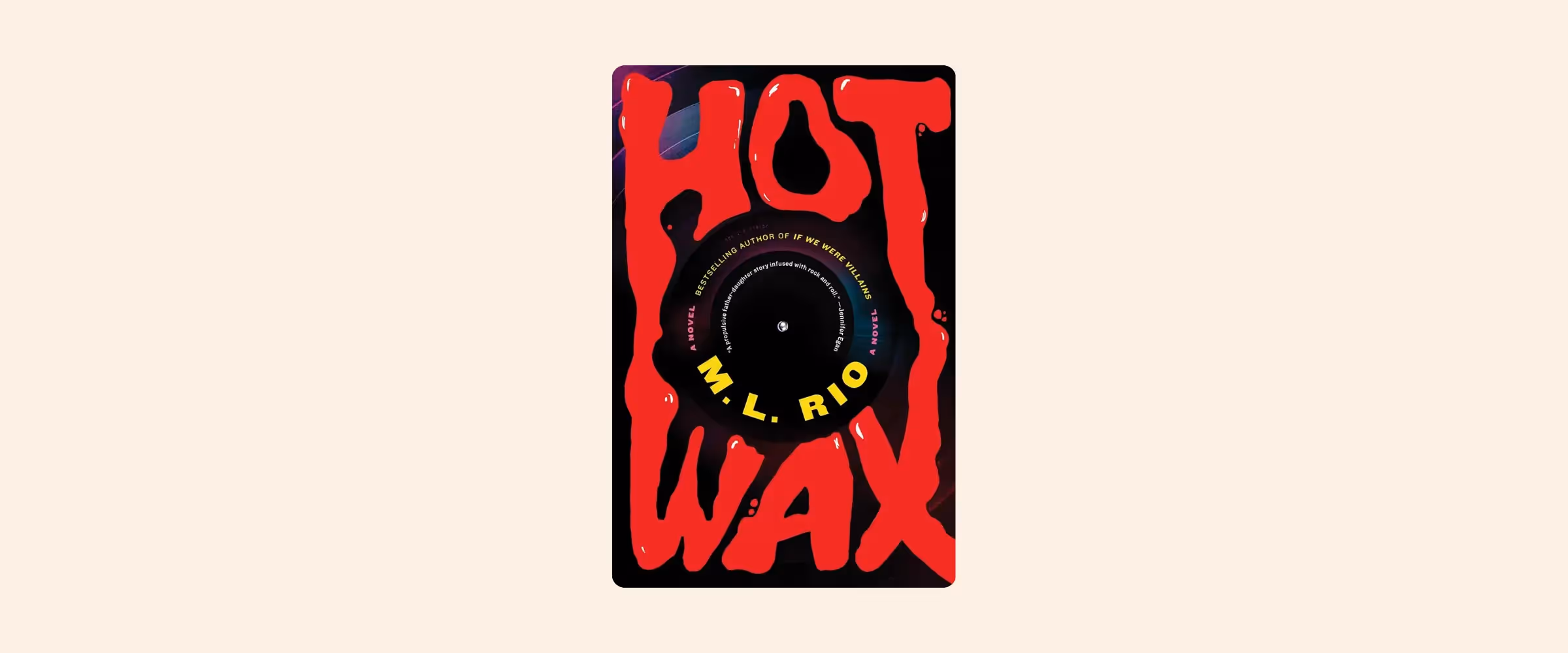 Cover of the book Hot Wax by M.L. Rio.