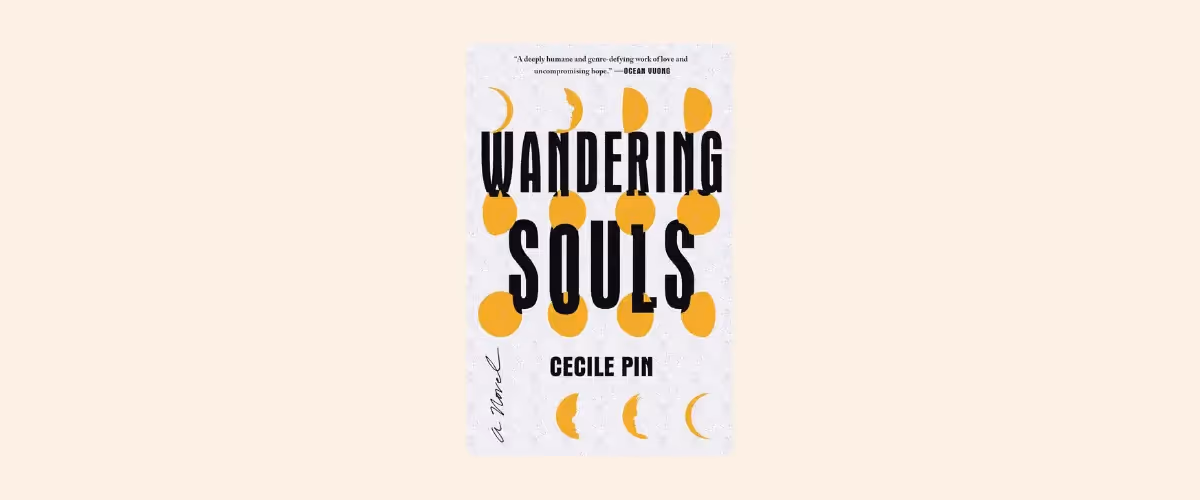 A book cover of Wandering Souls by Cecile Pin.