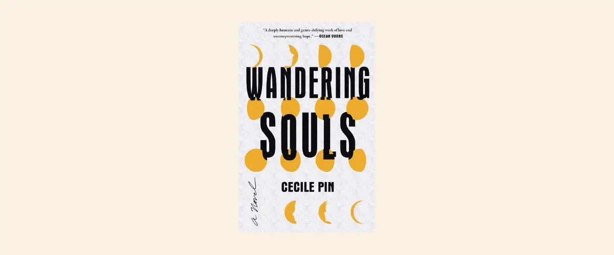 A book cover of Wandering Souls by Cecile Pin.