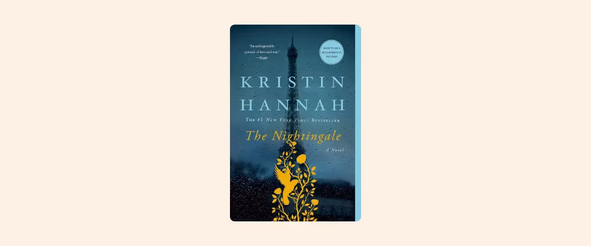 A cover of Kristin Hannah's The Nightingale.