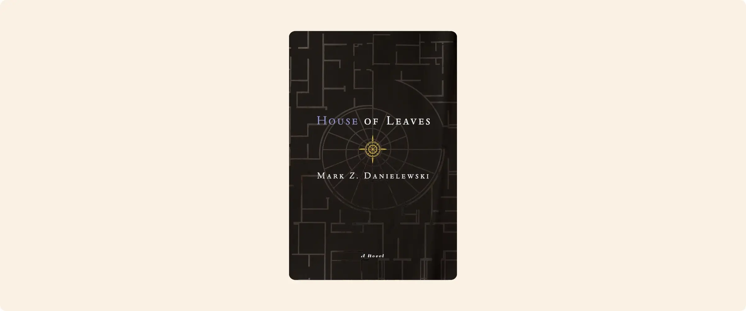 Book cover for House of Leaves.