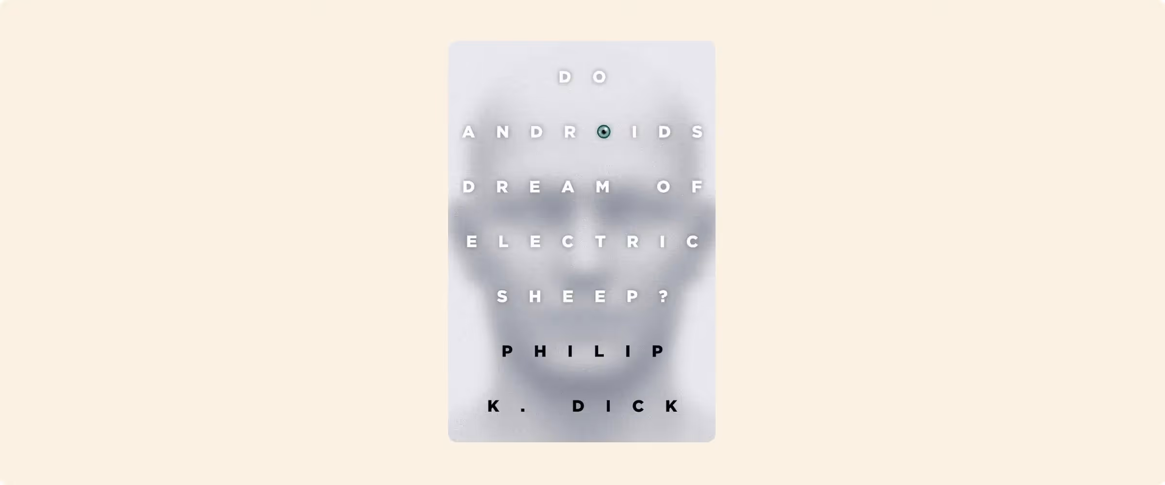 Cover for Do Androids Dream of Electric Sheep.
