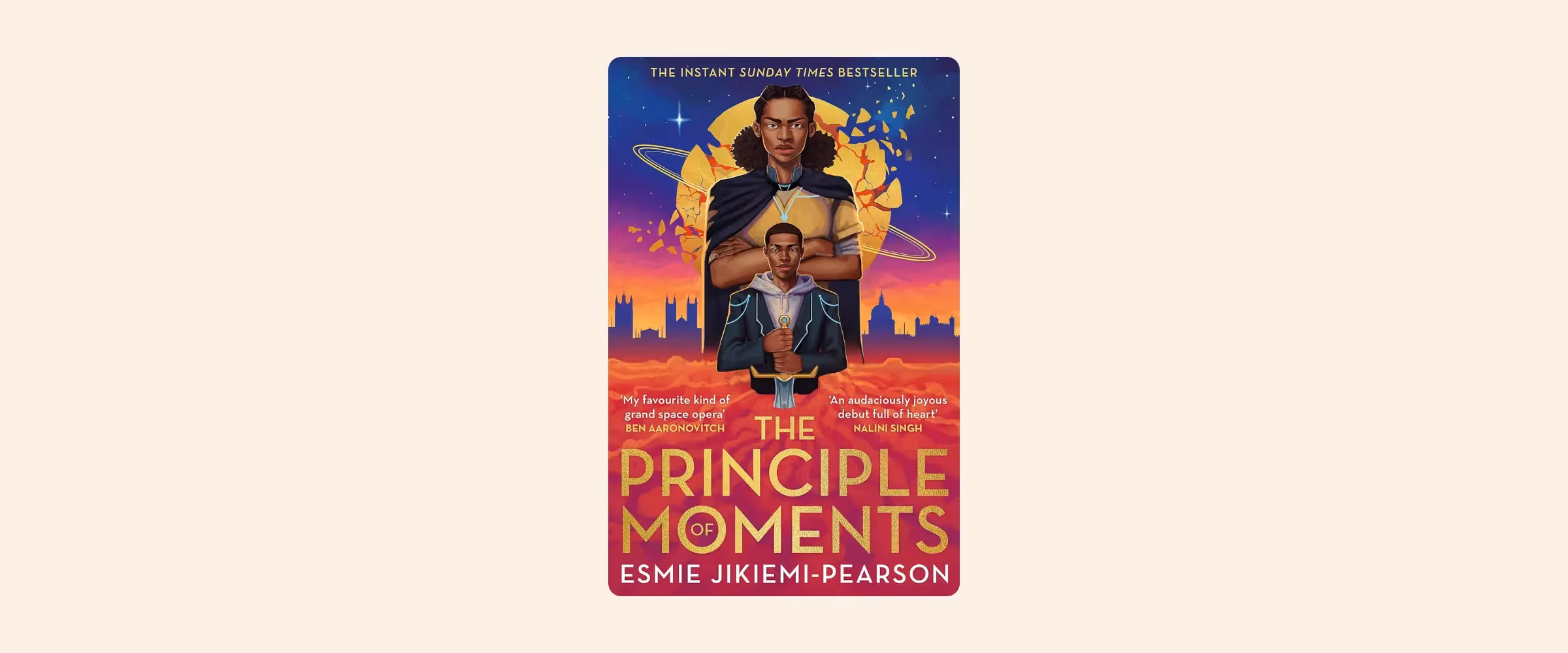 The book cover for The Principle of Moments.