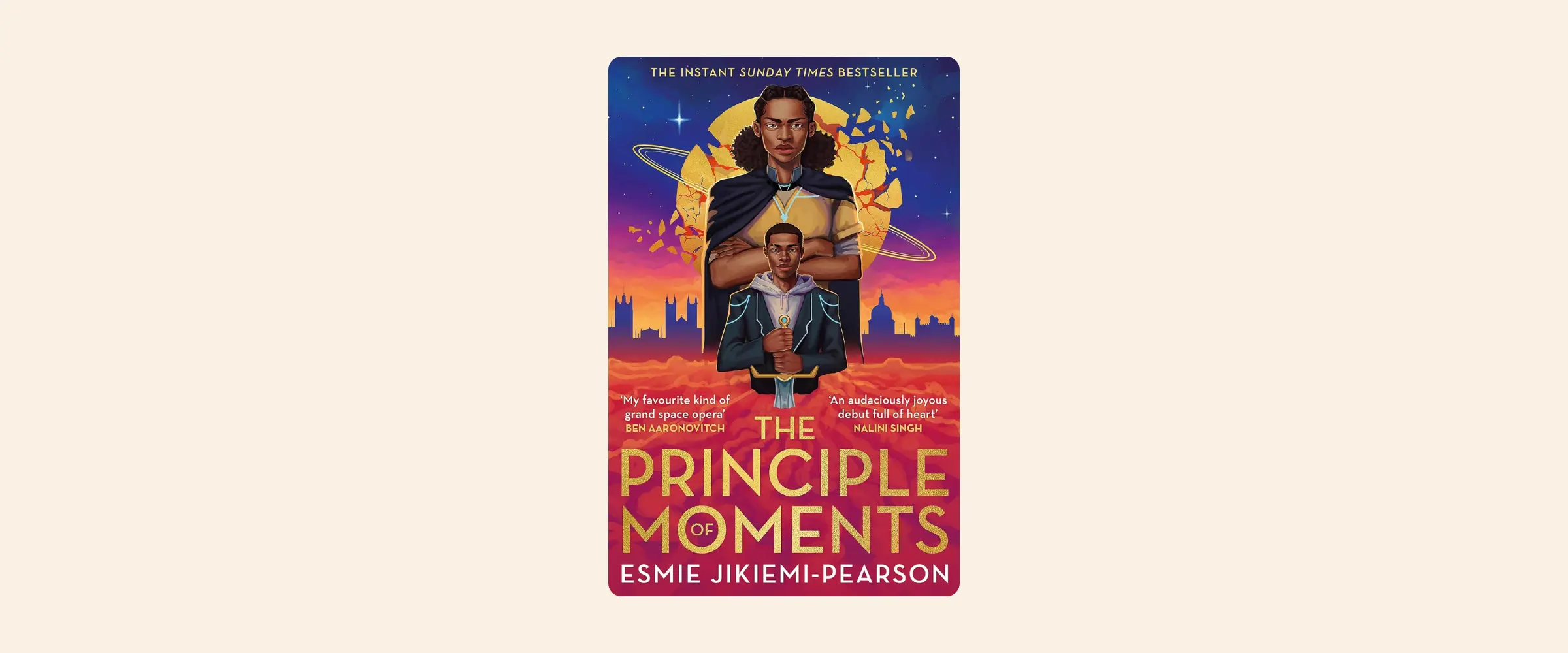 The book cover for The Principle of Moments.