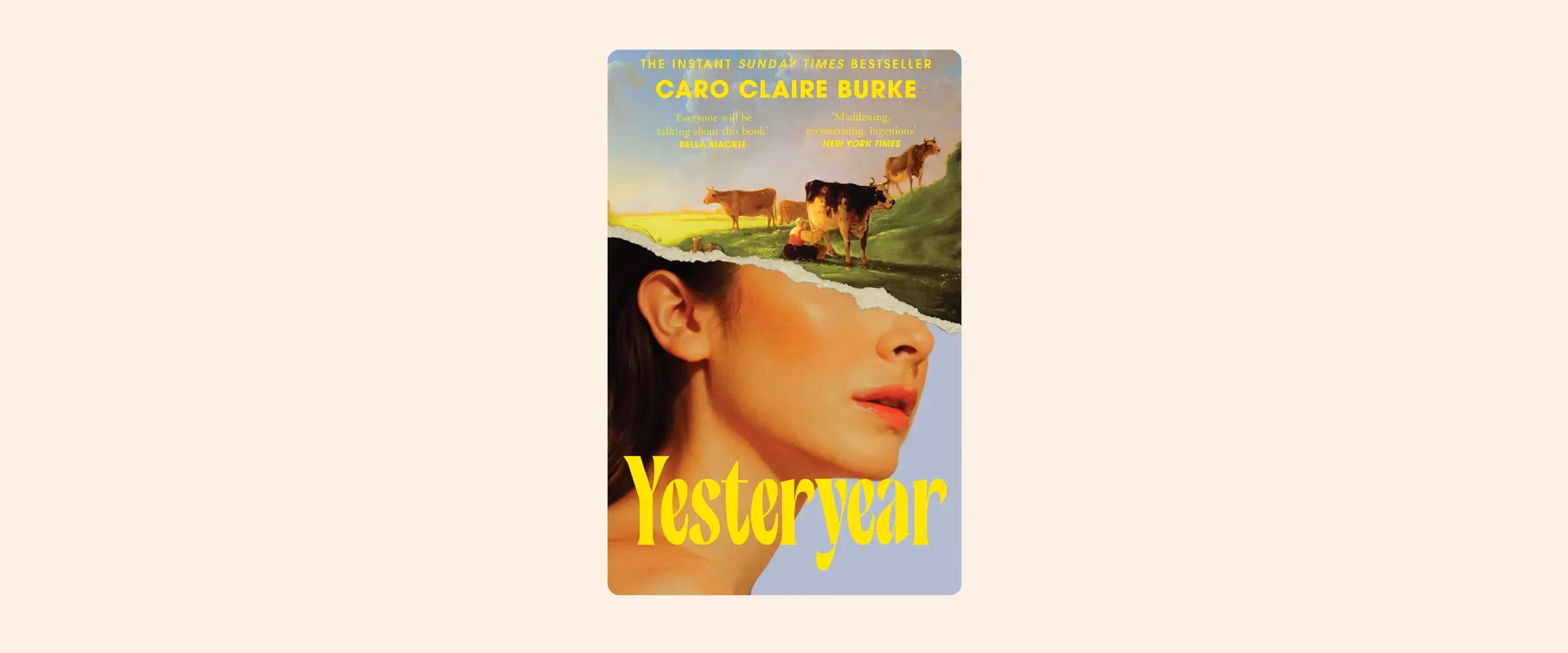 An image of the UK cover of Yesteryear book.