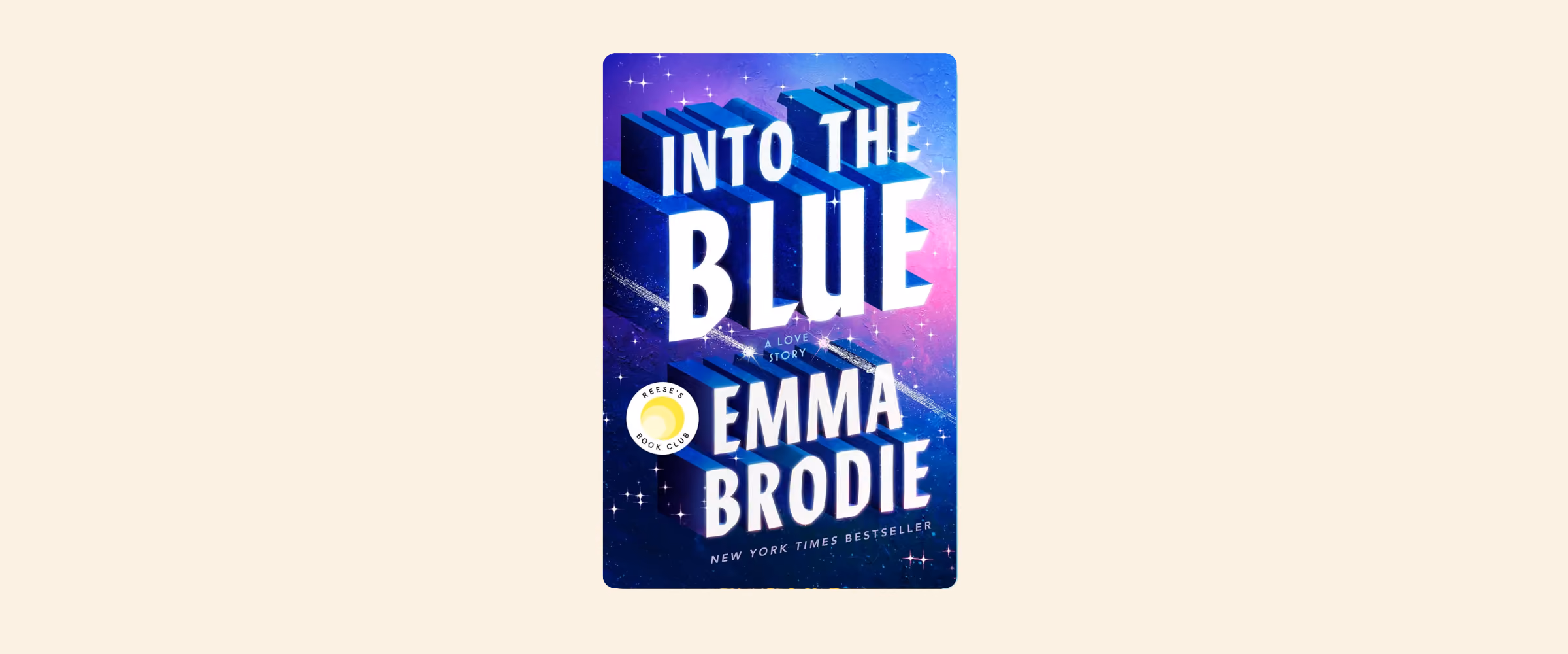 Into the Blue cover, a book by Emma Brodie.