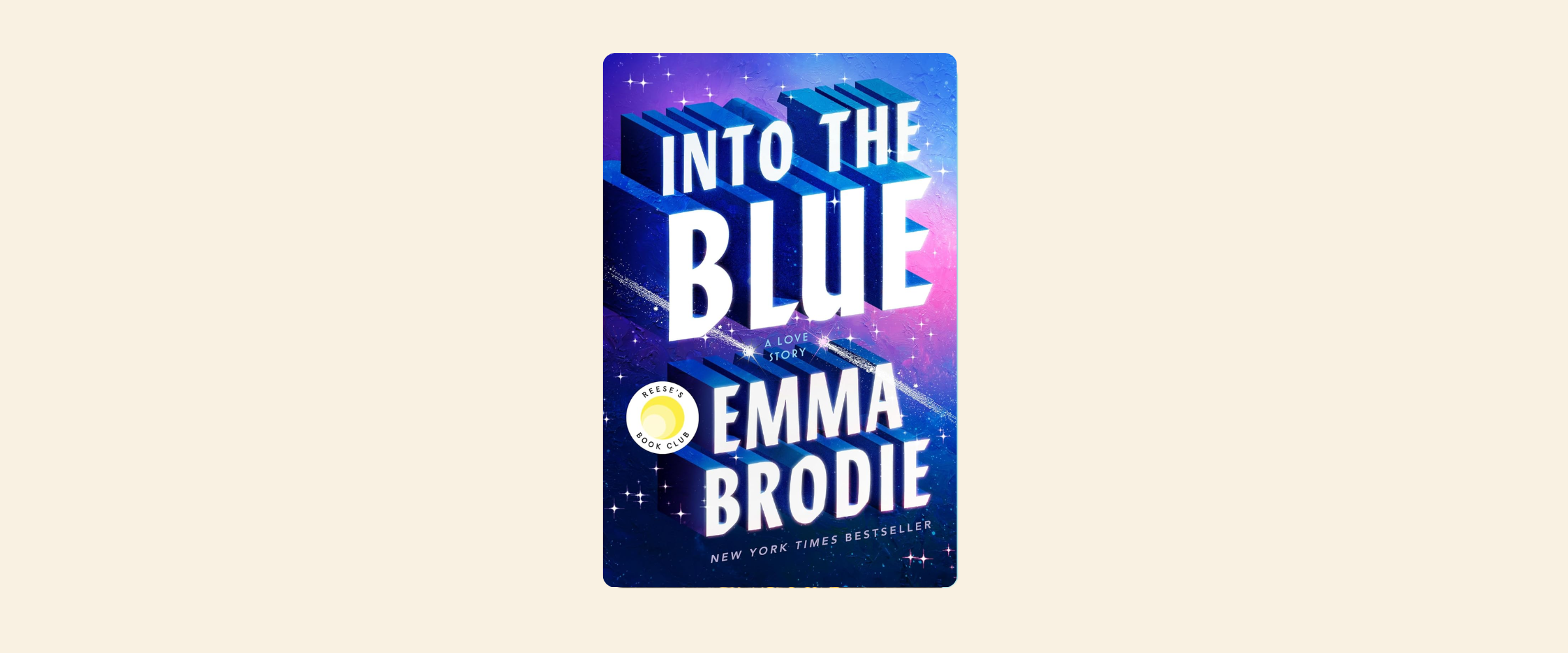 Into the Blue cover, a book by Emma Brodie.