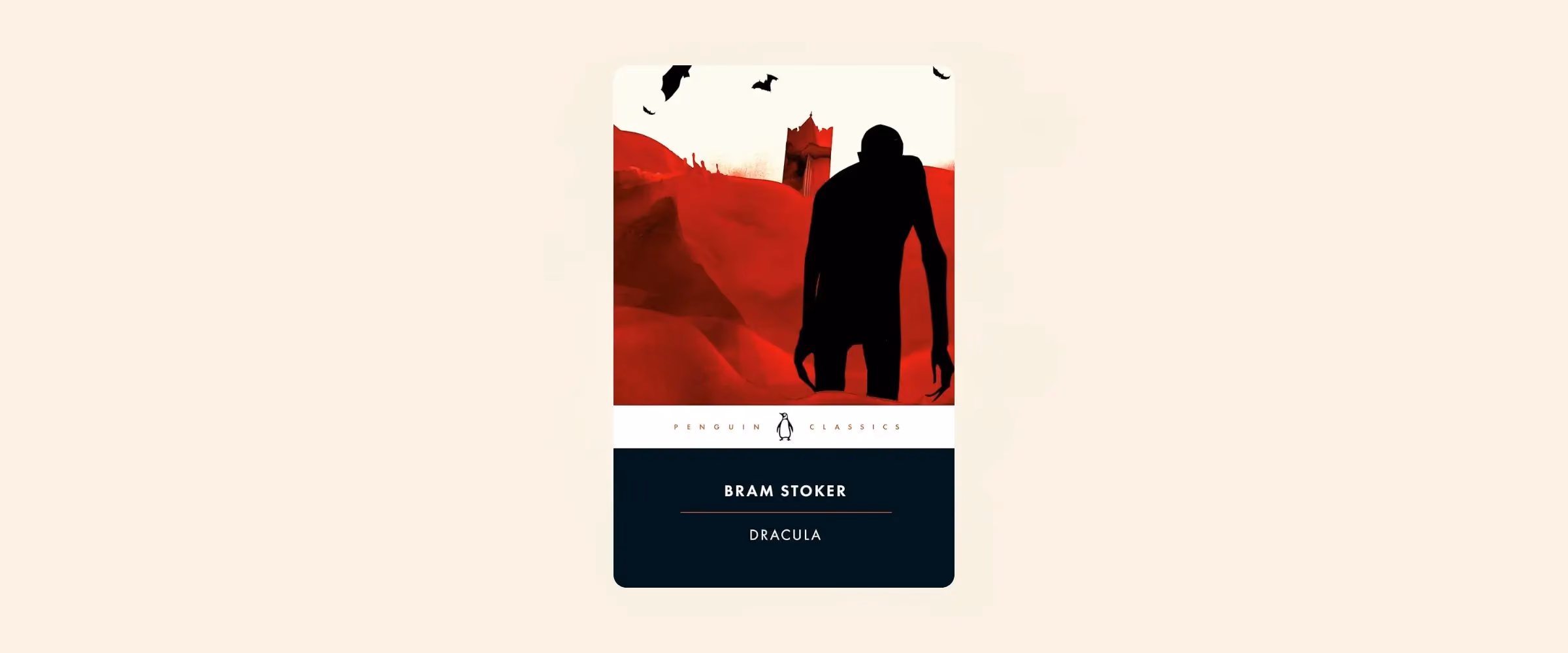 Cover of Dracula by Bram Stoker.