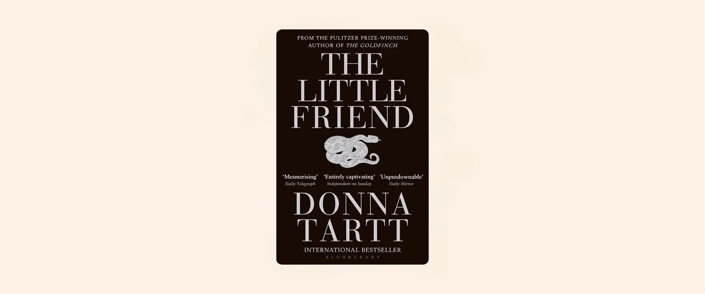 Cover of The Little Friend by Donna Tartt.