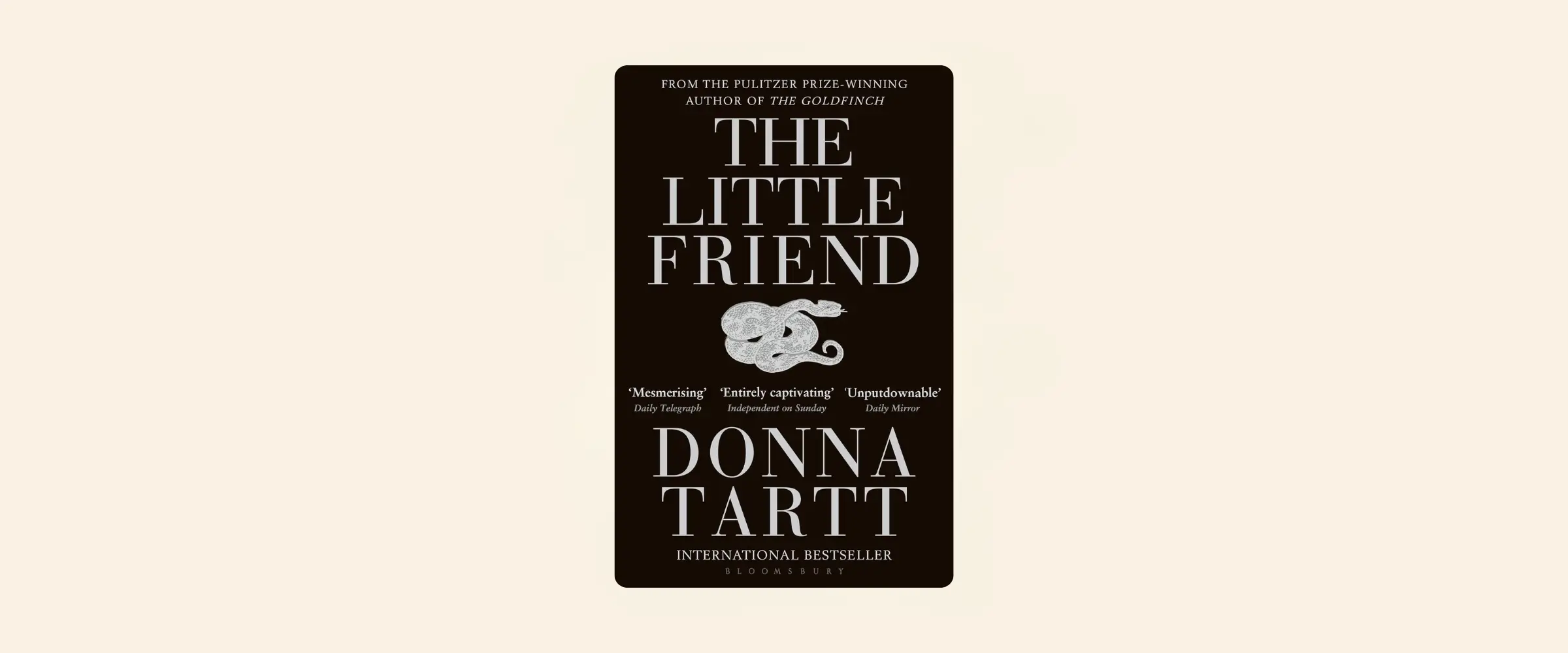 Cover of The Little Friend by Donna Tartt.