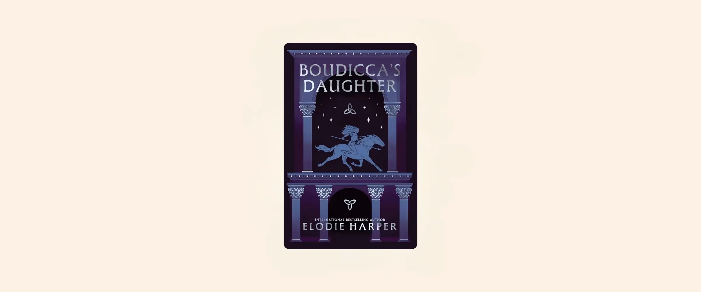 A book cover of Boduicca's Daughter by Elodie Harper.