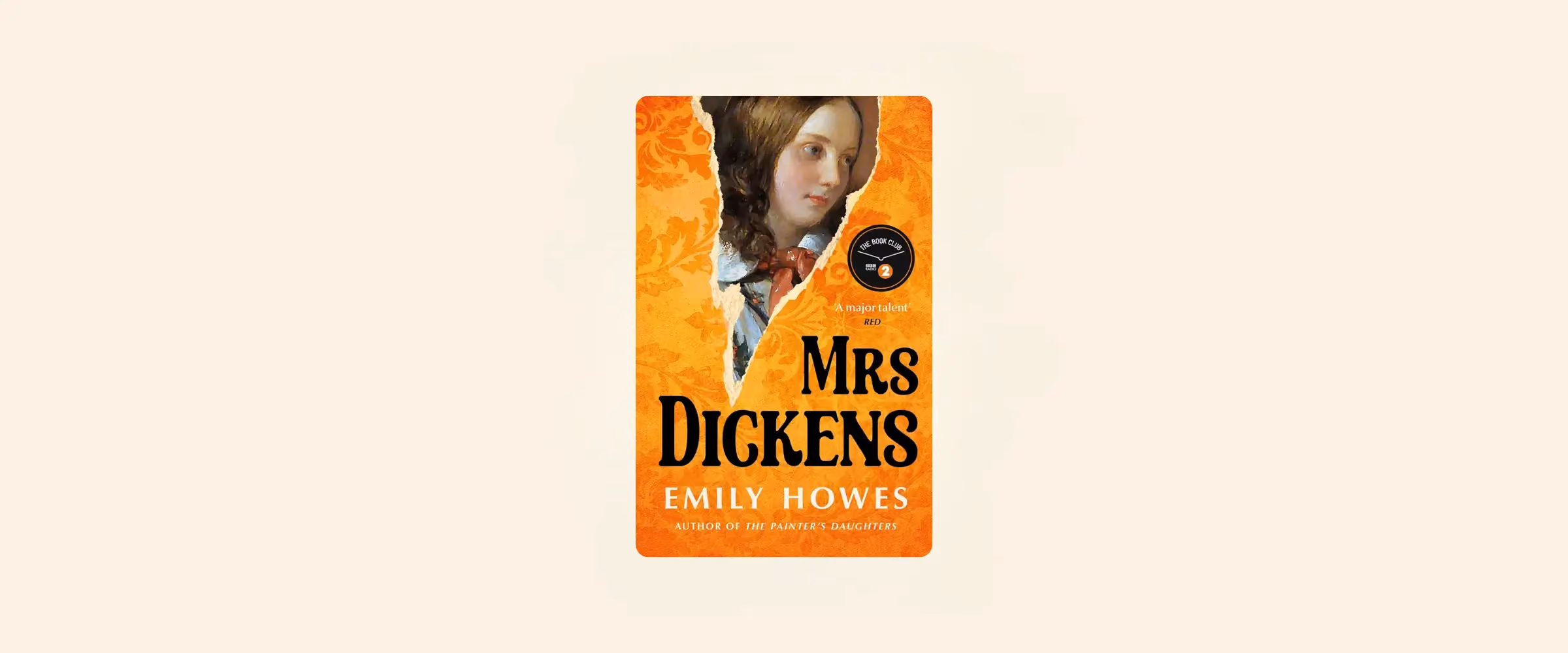 Cover of the book Mrs Dickens by Emily Howes.